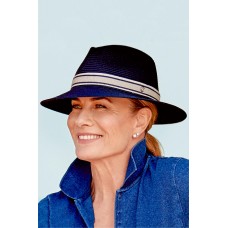 Huntingdale Navy Travel Fedora